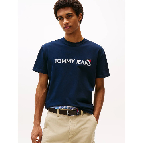 Tommy Hilfiger Ανδρική κοντομάνικη μπλούζα Tommy Badge Crew Neck T-Shirt